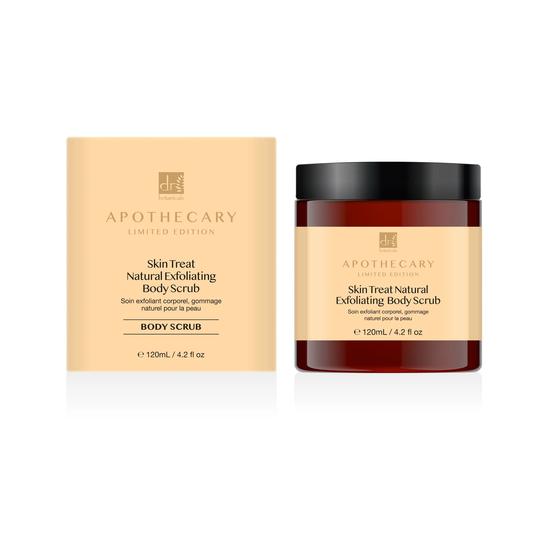 Dr Botanicals Skin Treat Natural Exfoliating Body Scrub Twin Value Savings Pack 120ml