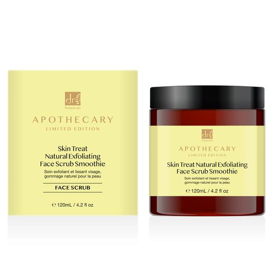 Dr Botanicals Skin Treat Natural Exfoliating Face Scrub Smoothie 120ml
