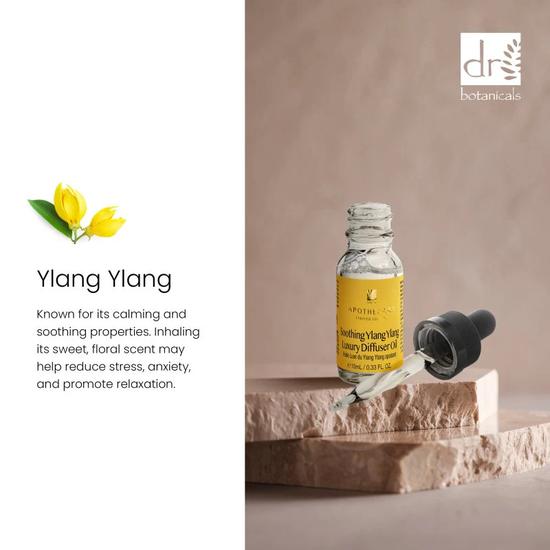 Dr Botanicals Soothing Ylang Ylang Luxury Diffuser Oil Twin Value Savings Pack 10ml