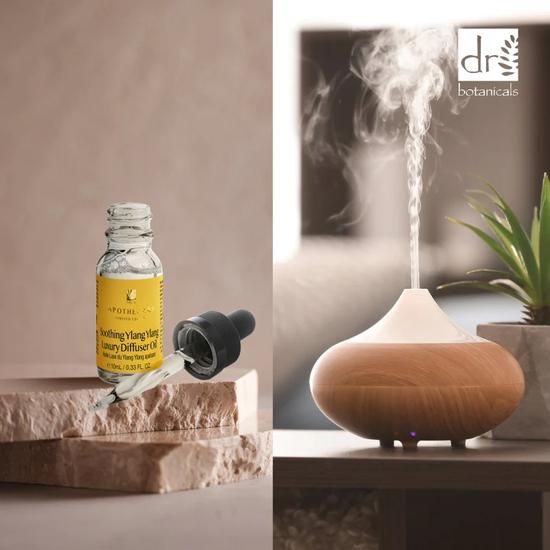 Dr Botanicals Soothing Ylang Ylang Luxury Diffuser Oil Twin Value Savings Pack 10ml