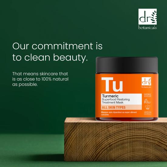 Dr Botanicals Turmeric Superfood Restoring Treatment Mask 60ml