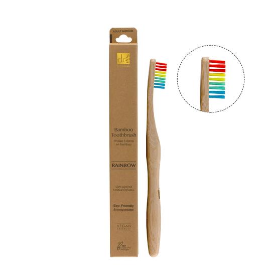 Dr Botanicals Vibrant Bamboo Toothbrush Kit