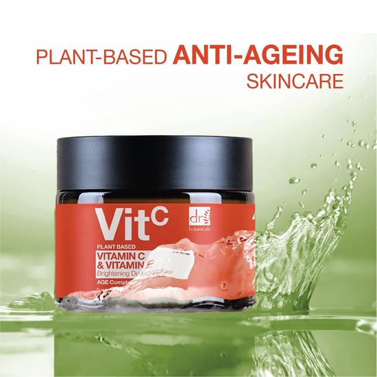 Dr Botanicals Vitamin C 1% & Vitamin E Brightening Duo Moisturiser 60ml