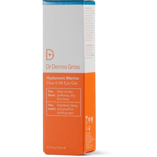 Dr Dennis Gross Skincare Hyaluronic Marine Dew It Right Eye Gel 15ml