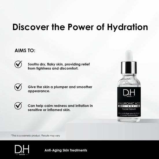 Dr H Anti-Ageing Hyaluronic Acid Facial Serum