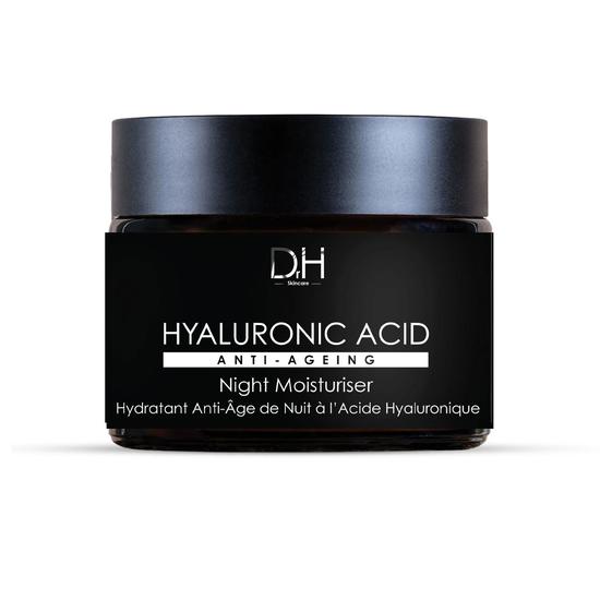 Dr H Anti-Ageing Hyaluronic Acid Facial Serum + Hyaluronic Acid Anti-Ageing Night Moisturiser 30ml + 60ml
