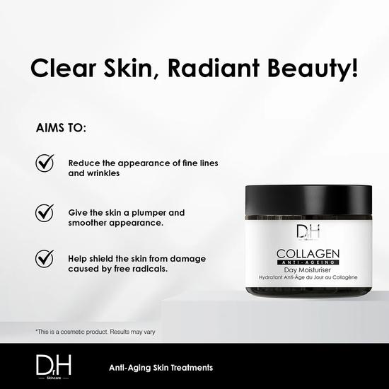 Dr H Collagen Anti-Ageing Day Moisturiser 60ml