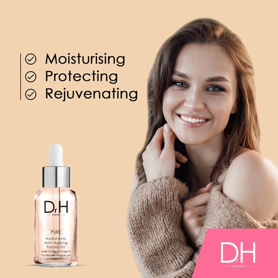 Dr H Hyaluronic Acid Facial Oil Cosmetify