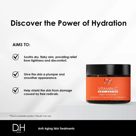 Dr H Vitamin C Anti-Ageing Night Moisturiser 60ml