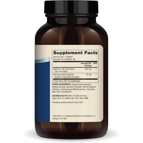Dr. Mercola Berberine With MicroPQQ Capsules 30 Capsules
