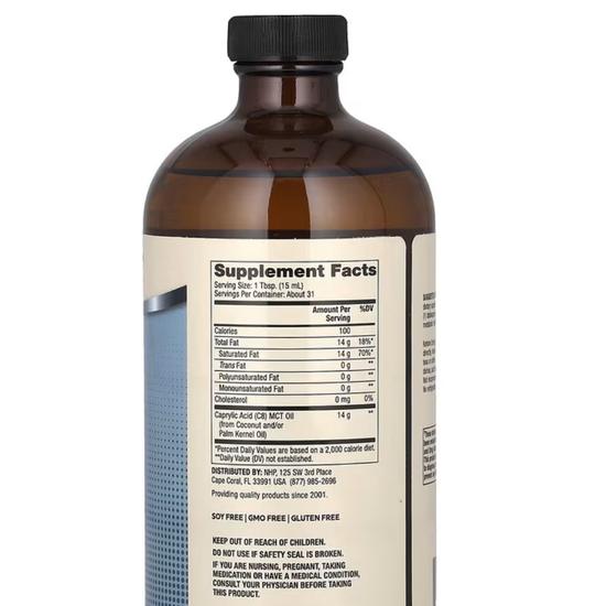 Dr. Mercola BIOTHIN Ketone Energy MCT Oil 480ml