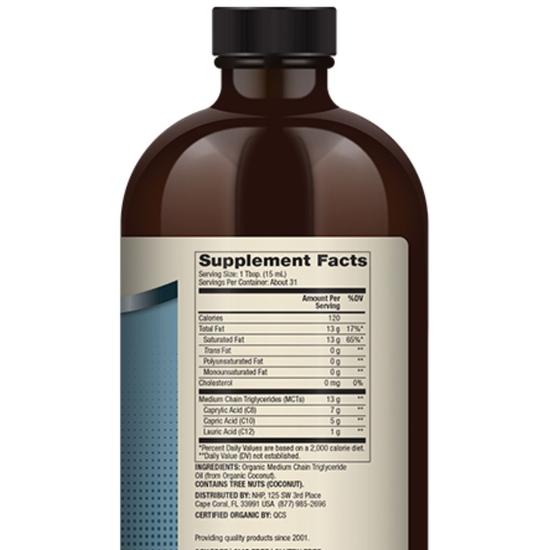 Dr. Mercola BIOTHIN Organic MCT Oil 480ml