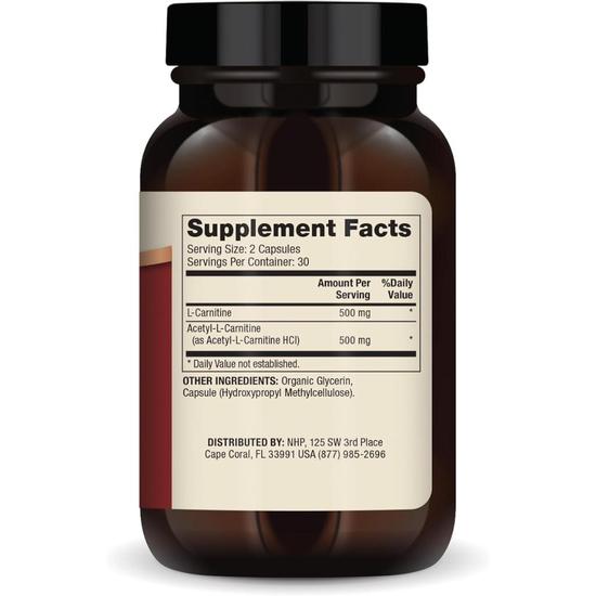 Dr. Mercola Carnitine Complex Capsules 60 Capsules