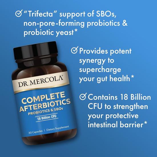 Dr. Mercola Complete Afterbiotics Capsules 30 Capsules