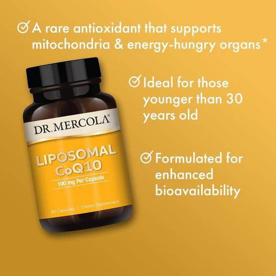 Dr. Mercola COQ10 Liposomal Capsules 30 Capsules