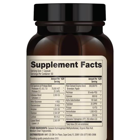Dr. Mercola Digestive Enzymes Original Capsules 30 Capsules