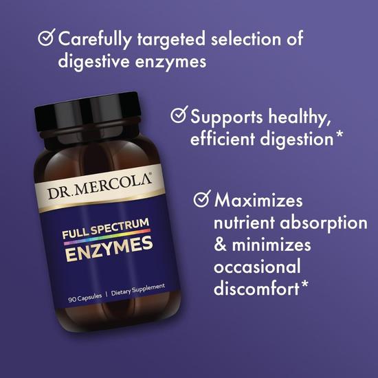 Dr. Mercola Digestive Enzymes Original Capsules 30 Capsules