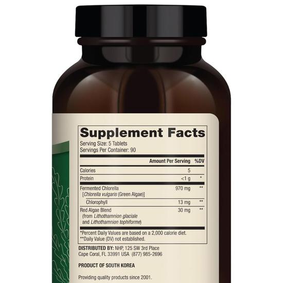 Dr. Mercola Fermented Chlorella Tablets 450 Tablets
