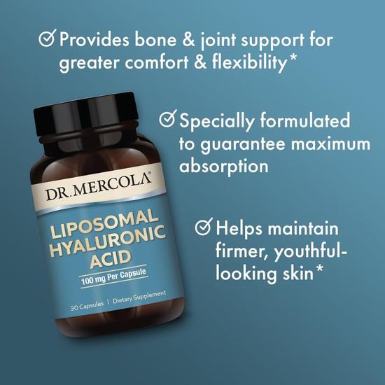 Dr. Mercola Hyaluronic Acid Liposomal Capsules 30 Capsules