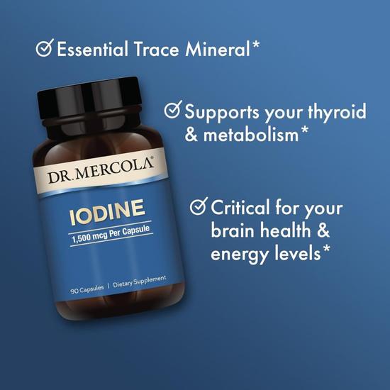 Dr. Mercola Iodine Capsules 30 Capsules