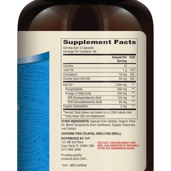 Dr. Mercola Krill Oil Capsules 180 Capsules