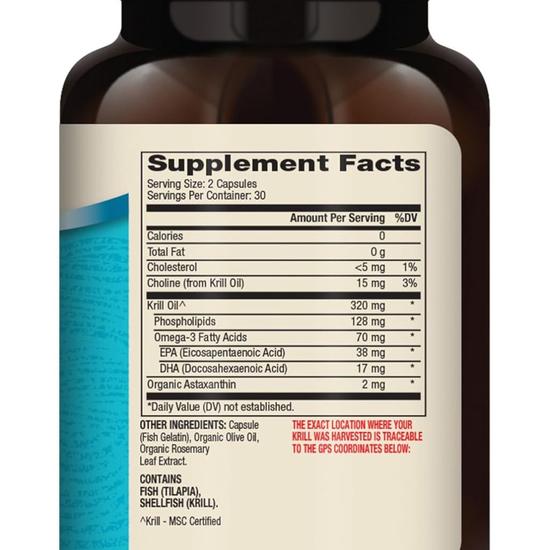 Dr. Mercola Krill Oil For Kids Capsules 60 Capsules