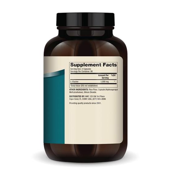 Dr. Mercola L-Glycine Capsules 180 Capsules