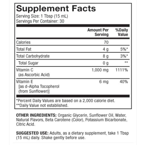 Dr. Mercola Liquid Liposomal Vitamin C 450ml
