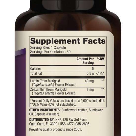 Dr. Mercola Lutein With Zeaxanthin Capsules 30 Capsules