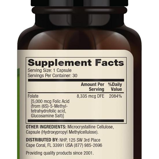Dr. Mercola Methyl Folate Capsules 30 Capsules