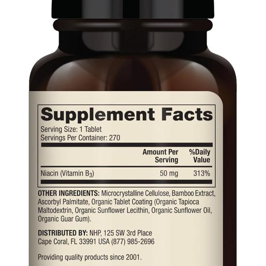 Dr. Mercola Niacin Vitamin B3 Tablets 270 Tablets