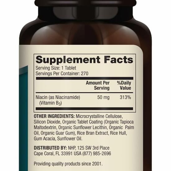 Dr. Mercola Niacinamide Vitamin B3 Tablets 270 Tablets