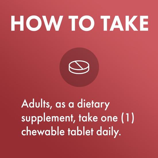 Dr. Mercola Organic Chewable Tart Cherry Tablets 30 Tablets