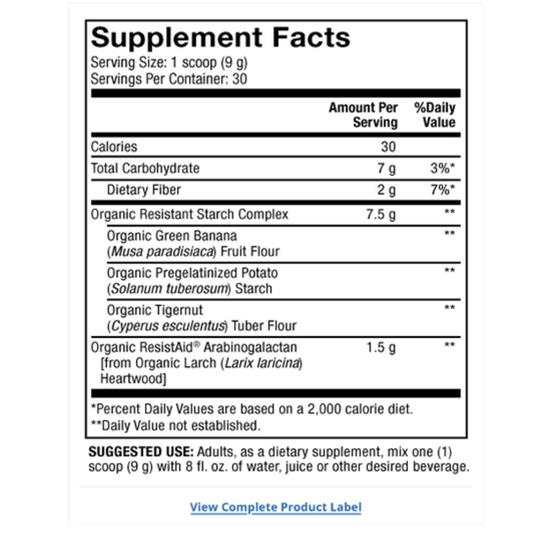 Dr. Mercola Organic Resistant Starch Complex Powder 270g