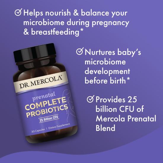 Dr. Mercola Prenatal Complete Probiotics Capsules 30 Capsules