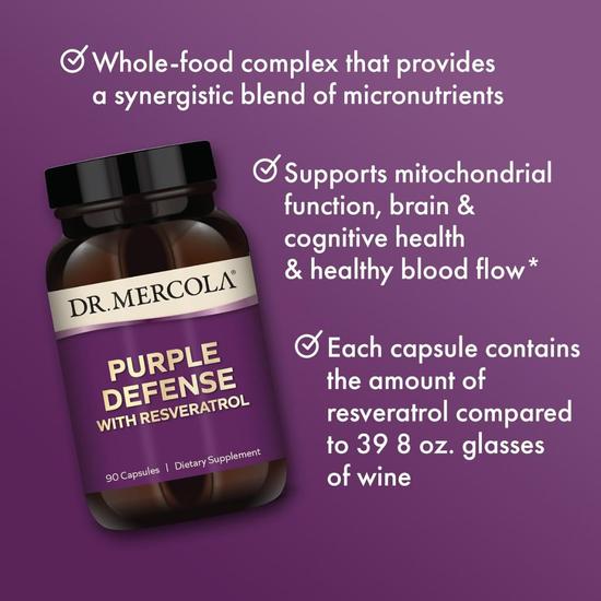 Dr. Mercola Purple Defence Capsules 90 Capsules