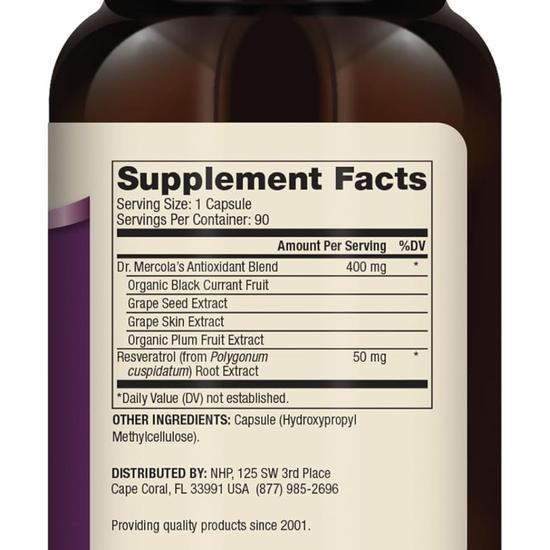 Dr. Mercola Purple Defence Capsules 90 Capsules