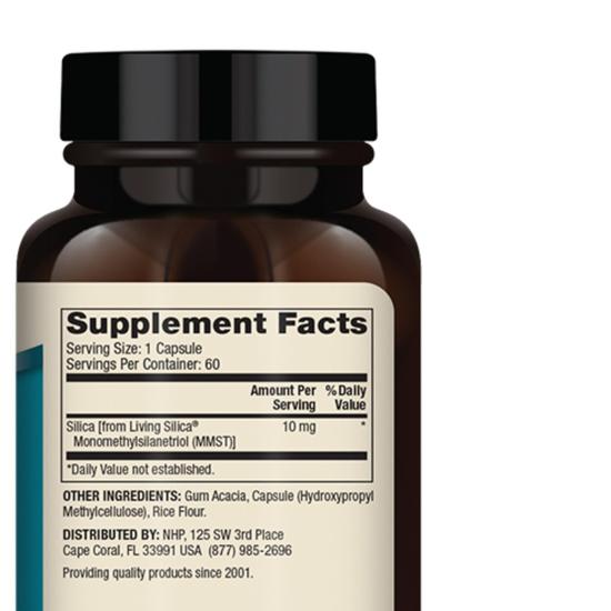 Dr. Mercola Silica Collagen Builder Capsules 60 Capsules
