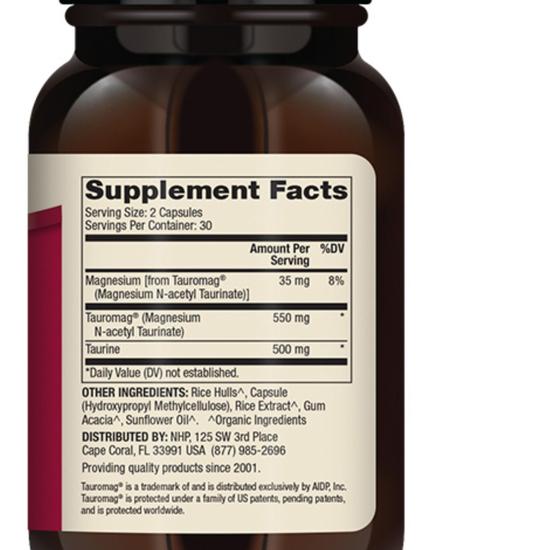 Dr. Mercola Taurine Advanced Capsules 60 Capsules