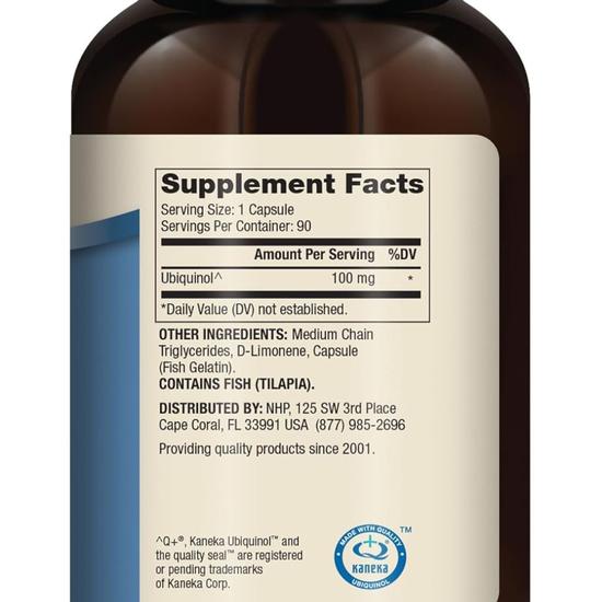 Dr. Mercola Ubiquinol 100mg Capsules 30 Capsules