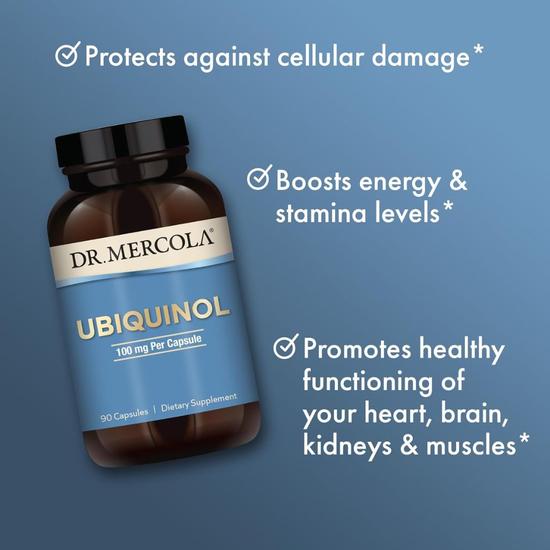 Dr. Mercola Ubiquinol 100mg Capsules 30 Capsules