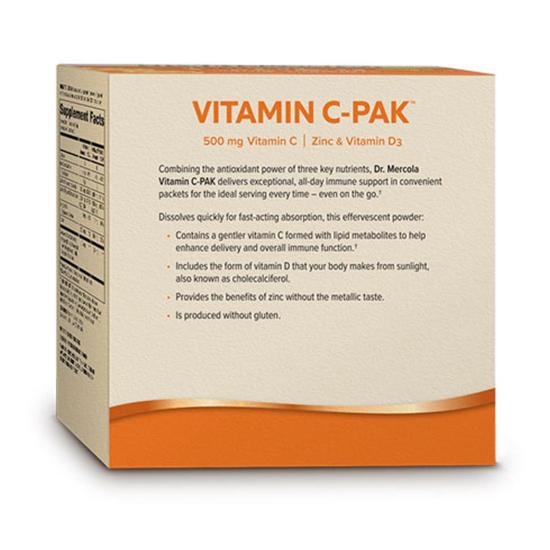 Dr. Mercola Vitamin C-PAK Sachets 30 Sachets
