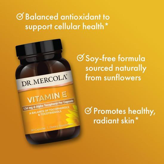 Dr. Mercola Vitamin E Capsules 30 Capsules