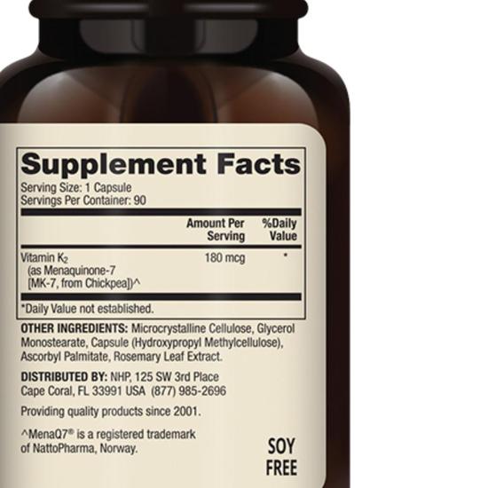 Dr. Mercola Vitamin K2 Capsules 30 Capsules