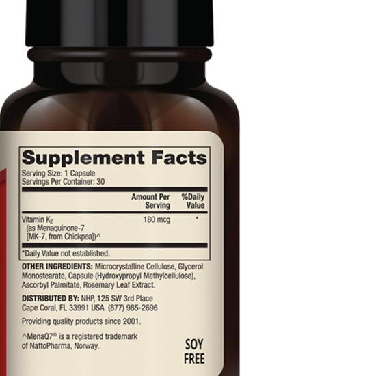Dr. Mercola Vitamin K2 Capsules 30 Capsules