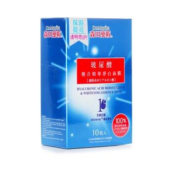 Dr. Morita Hyaluronic Acid Moisturising & Whitening Essence Mask 10pcs