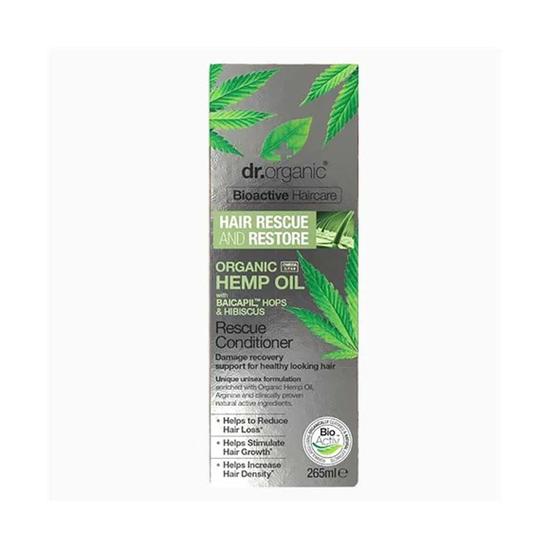Dr. Organic Bioactive Hair Care Organic Hemp Oil Rescue Conditioner 265ml