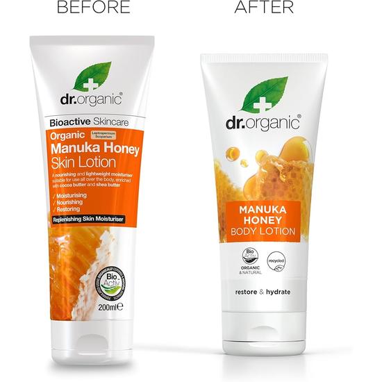 Dr. Organic Bioactive Skin Care Organic Manuka Honey Skin Lotion 200ml