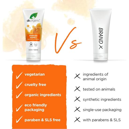 Dr. Organic Bioactive Skin Care Organic Manuka Honey Skin Lotion 200ml