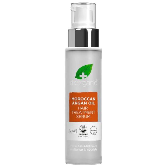 Dr. Organic Bioactive Skin Care Organic Moroccan Argan Oil Hair Treatment Serum 100ml